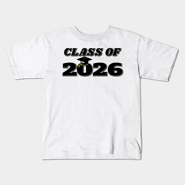 Class of 2026 Kids T-Shirt by Mookle